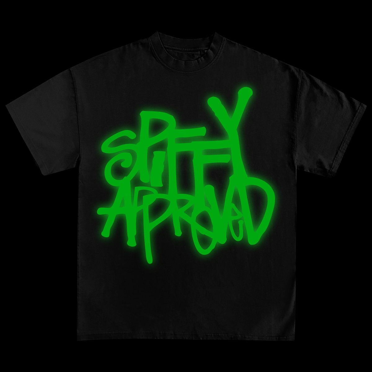 SpiffyApproved T-Shirt (Glows In The Dark)